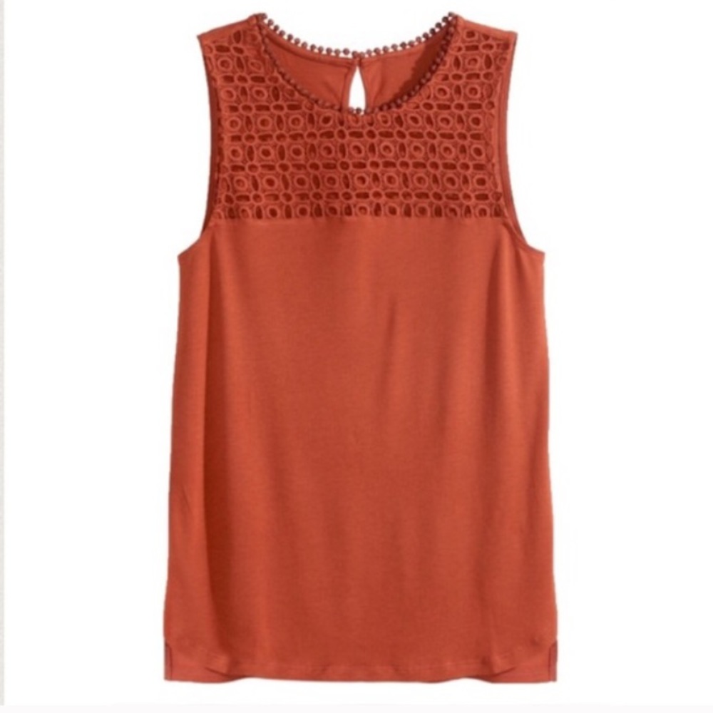H&M Orange Top